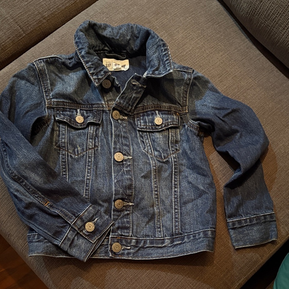 GAP Classic Indigo  disney Jean Jacket for Kids